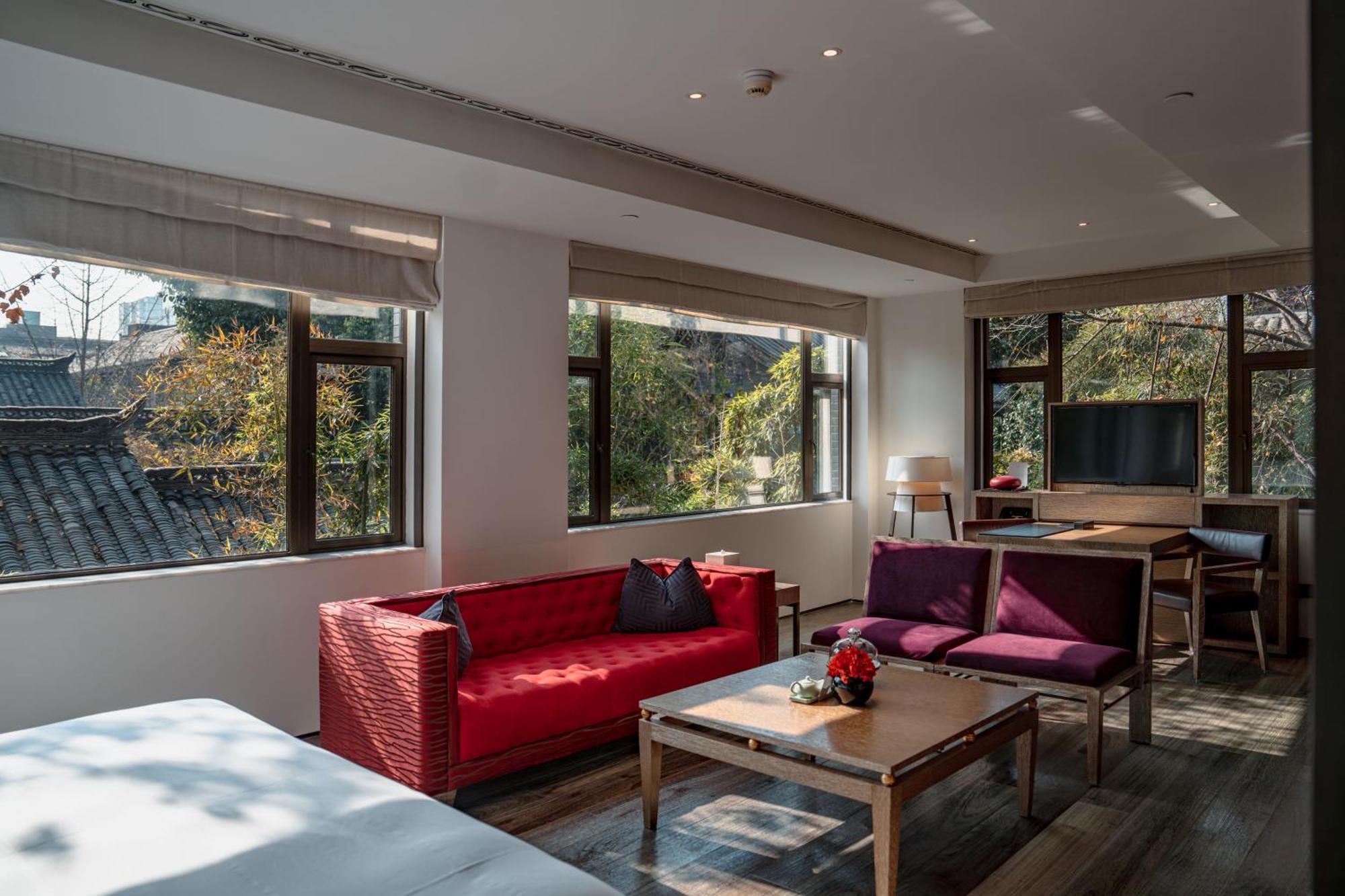 Guanyin Yiyuntai Hotel Чэнду Экстерьер фото